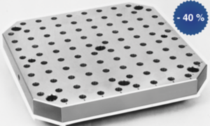 Subplates with grid holes