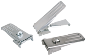 Latches, steel or stainless steel, with adjustable metal plate hooks for up to 4000N, fastening holes concealed, long version Latches, steel or stainless steel, with adjustable metal plate hooks for up to 4000N, fastening holes concealed, long version