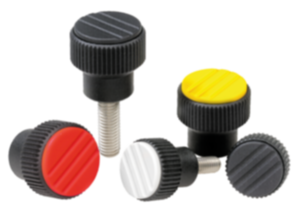 Knurled knobs - inch
