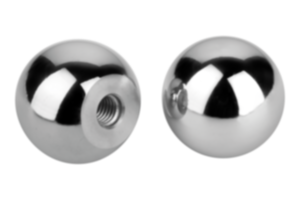 Botão bola em alumínio DIN 319 - inch