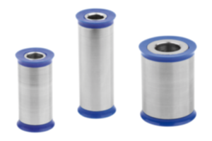 Spacer sleeves, stainless steel with seal washer in Hygienic DESIGN